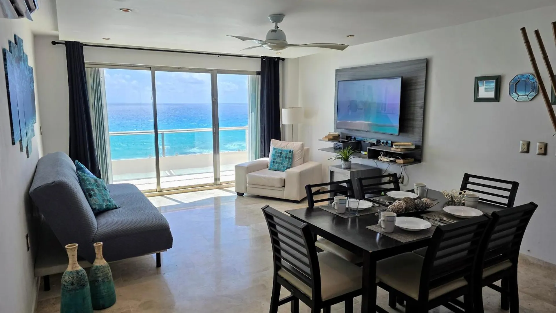 Modern Penthouse, Beautiful Ocean View, Cancún
